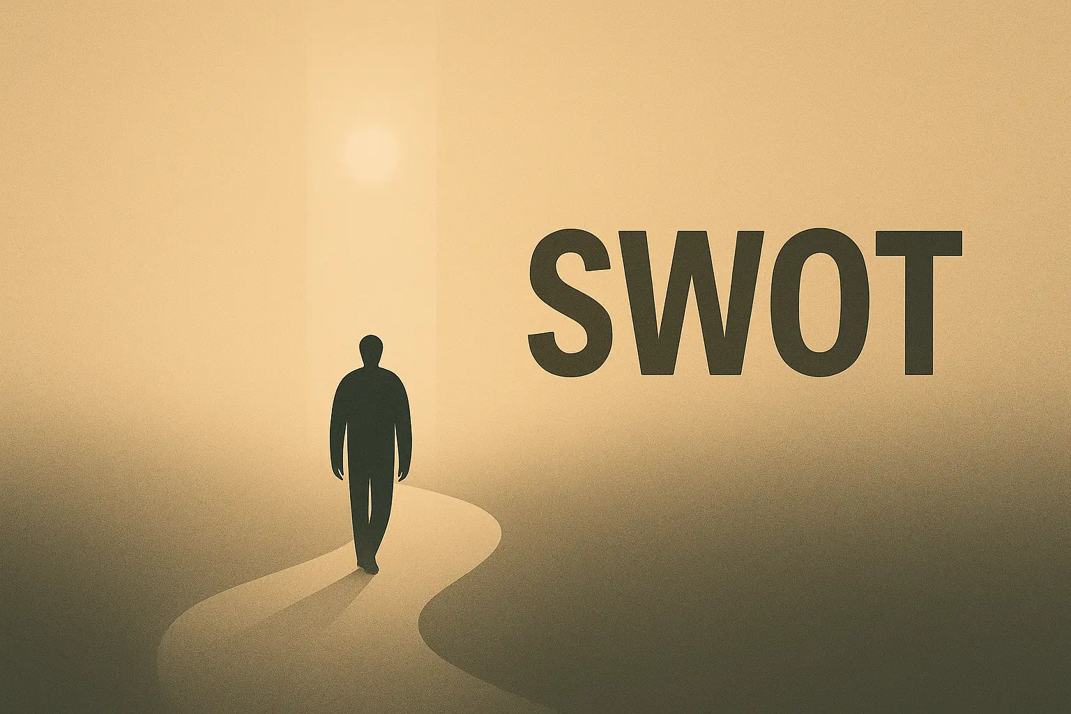 SWOT analizinin dört bileşenini gösteren diyagram